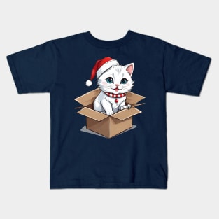 Cat christmas Kids T-Shirt